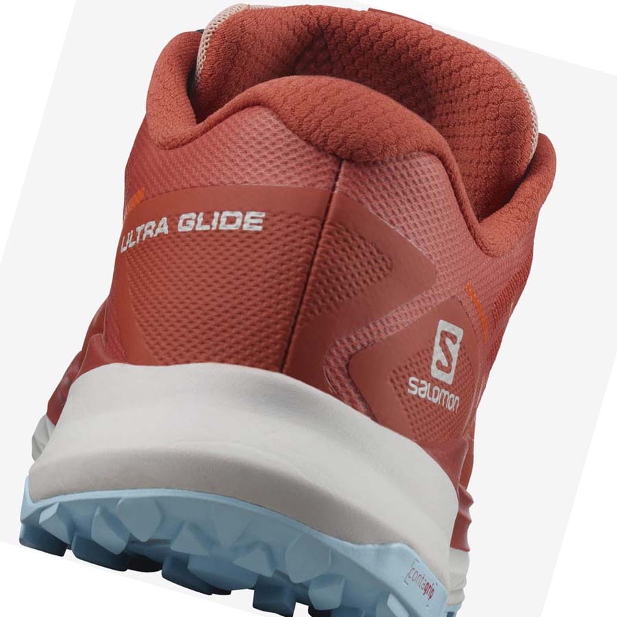 Salomon ULTRA GLIDE Trail Futócipő Női Narancssárga | HU 2857CTV